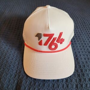 1764 White Baseball Cap